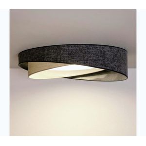 BRILAGI- LED stropné svietidlo VELVET TWIST LED/24W/230V 4000K pr. 55 cm šedá/kr. 8590828043690 vyobraziť