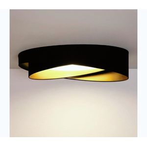 BRILAGI - LED stmievateľné svietidlo VELVET TWIST LED/36W/230V CCT priemer 65 cm WT vínová/zlatá + diaľkový ovládač 8590828043799 vyobraziť