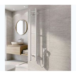 Vertaduro - Elektrický sušiak na uteráky VEO 46W/230V 100x16 cm IP44 biela pravá 12-017030-0110-V vyobraziť