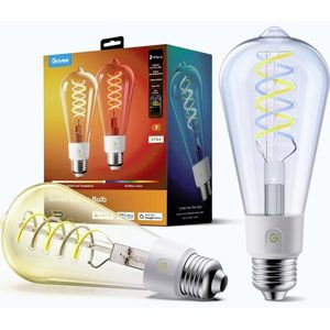 Govee-SADA 2xLED RGBWW St žiarovka Smart MATTER ST64 E27/5W/230V 2700-6500K Wi-Fi M14C0CC2 vyobraziť
