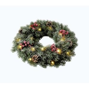 - LED Vianočný veniec LED/2xAA pr. 40 cm 50004960 vyobraziť