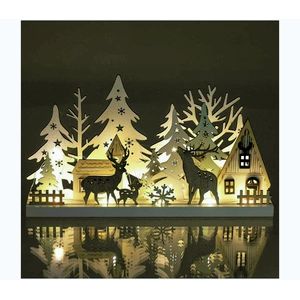RXL 466 Zimný les 33cm 15 LED WW vyobraziť