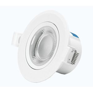 B.V. - LED podhľadové svietidlo LED/7W/230V 3000K priemer 8, 5 cm teplá biela B10404H4T vyobraziť