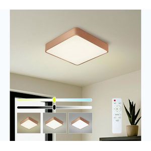 BRILAGI - LED stmievateľné stropné svietidlo POOL SQUARE LED/48W/230V 50x50 cm bronzové+DO BRI1032 vyobraziť
