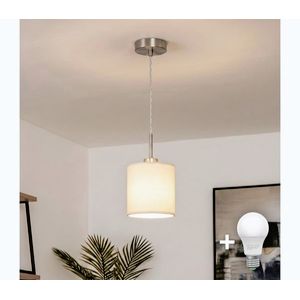 BRILAGI - LED luster na lanku NUBILA 1xE27/60W/230V pr. 14 cm krémová EG32515+BG1585 vyobraziť
