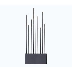 Eglo 410955 - Vianočný svietnik BUZZ 9xE5/0, 6W/230/12V antracit 410955 vyobraziť