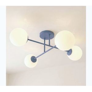 EMIBIG Prisadený luster ROMA 4xE14/10W/230V modrý 1845/4 vyobraziť