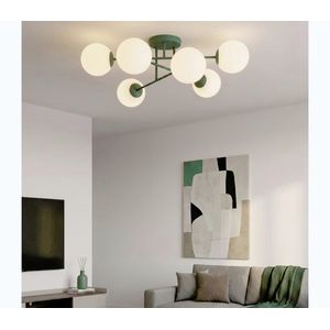 EMIBIG Prisadený luster ROMA 6xE14/10W/230V zelený 1847/6 vyobraziť