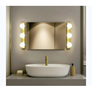 BRILAGI - SADA 2x LED kúpeľňových nástenných svietidiel HOLLYWOOD 3xLED/3W/230V 39 cm IP44 zlatá 2xBG3881 vyobraziť