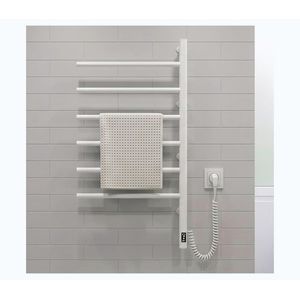 Navin Elektrický otočný sušiak na uteráky s termostatom ARABESQUE 105W 80x49 cm biela 12-123033-4880 vyobraziť