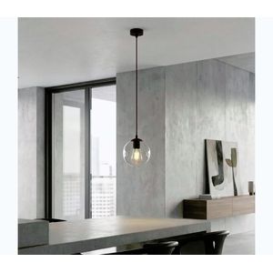 EMIBIG Luster na lanku COSMO 1xE14/10W/230V pr. 14 cm červená/číra 1788/1 vyobraziť