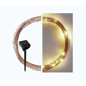 LED solárny reťazec LED/2, 4W/1, 2V 1xAA 15 m IP44 3000K 600 mAh D3ZW01 vyobraziť
