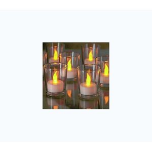 Koopman SADA 24x LED vianočných dekorácií LED/1xCR2032 3, 8 cm teplá biela sviečka AX5991550 vyobraziť