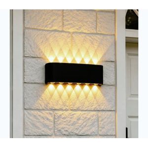 Top Light-LED Vonkajšie nástenné svietidlo RAY LED/10W/230V 3000/4000/6500K IP54 čierna Ray 30C CCT vyobraziť
