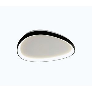 Top Light - Stmievateľné LED stropné svietidlo ECLIPSE LED/55W/230V 3000-6500K čierna + DO Eclipse 60C RC vyobraziť
