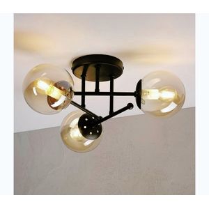Prisadený luster MALENA 3xE14/5W/230V hnedá/dymová béžová LM-3.341/FOSFORUS/AMBER vyobraziť