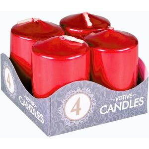 ADMIT - Sviečka adventná 4ks červená vyobraziť