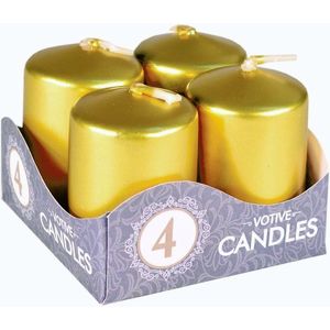 ADMIT - Sviečka adventná 4ks zlatá vyobraziť
