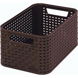 CURVER - Úložný box imitácia ratanu Style 2 S, hnedý vyobraziť