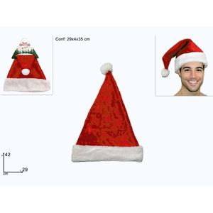 MAKRO - Čiapka Santa Claus zamatová vyobraziť