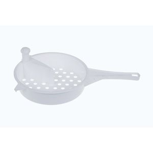 MAKRO - Haluškár so stieracou kľukou umelá hmota biely, 30 x 18 x 4cm vyobraziť