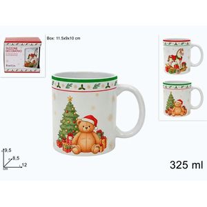 MAKRO - Hrnček vianočný 325ml medvedík / koník rôzne motívy vyobraziť
