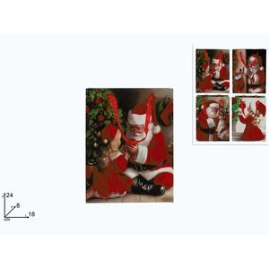 MAKRO - Taška vianočná darčeková 18x24x8cm rôzne motívy vyobraziť