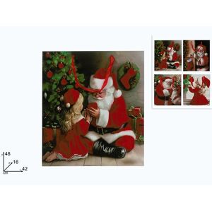 MAKRO - Taška vianočná darčeková 42x48x16cm rôzne motívy vyobraziť