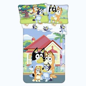 Bavlnená detská obliečka do postieľky 100x135 cm Bluey – Jerry Fabrics vyobraziť