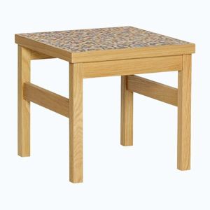 Odkladací stolík v dekore duba 40x40 cm Confetti – Hübsch vyobraziť