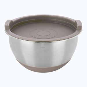 Misa z nehrdzavejúcej ocele v striebornej farbe ø 16 cm Beige – Orion vyobraziť