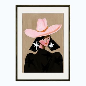 Tlačený obraz s rámom 50x70 cm Cowgirl – Styler vyobraziť
