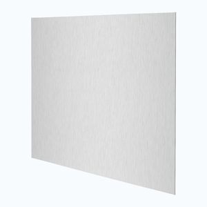 Kryt na stenu pri sporáku z nehrdzavejúcej ocele 50x60 cm Splash – Compactor vyobraziť