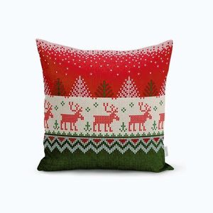 Obliečka na vankúš s vianočným motívom 43x43 cm Merry Christmas – Mila Home vyobraziť