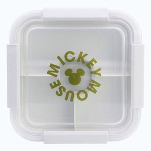 Biely plastový detský desiatový box Mickey Mouse – STOR vyobraziť