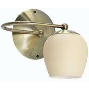 Nástenná lampa Serano patina 1x60W E27 krémové tienidlo vyobraziť