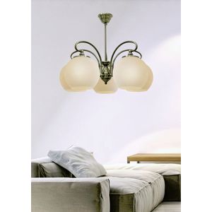 Luster 5xE27 51cm patinovaná medená ORBIT vyobraziť