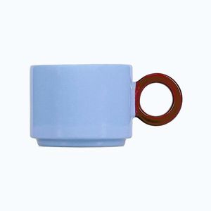 Svetlomodrý kameninový hrnček 280 ml Lou – ONA vyobraziť