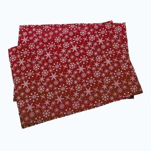Látkové prestieranie 2 ks s vianočným motívom 32x45 cm Flakes – Dakls vyobraziť
