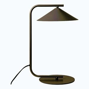 Hnedá kovová stolová lampa (výška 42 cm) Nocte – Micadoni vyobraziť