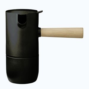 Čierna moka kanvička z nehrdzavejúcej ocele 250 ml Collar – Stelton vyobraziť