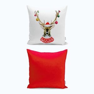 Obliečka na vankúš s vianočným motívom 43x43 cm Merry Christmas – Mila Home vyobraziť