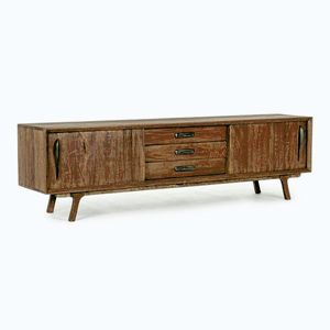 TV stolík z mangového dreva v prírodnej farbe 200x60x43 cm Sherman – Bizzotto vyobraziť