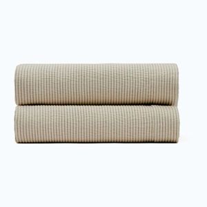 Béžový bavlnený pléd 240x260 cm Bedar – Kave Home vyobraziť