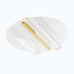 Hliníkové LED stropné svietidlo so stmievačom v zlatej farbe 55x45 cm Valentin – Nova Luce vyobraziť