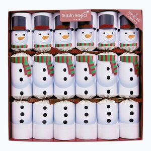 Vianočné crackery v súprave 6 ks Racing Snowman - Robin Reed vyobraziť